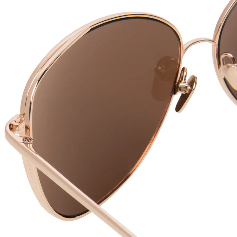 Linda Farrow 566 C3 Cat Eye Sunglasses sold by Linda Farrow product image thumbnail 4