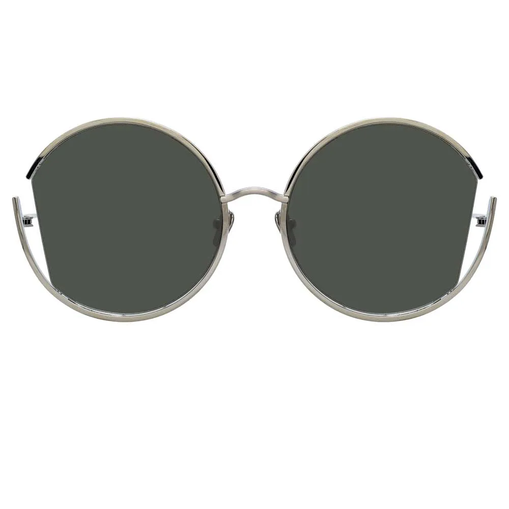 Linda Farrow Quarry C5 Round Sunglasses sold by Linda Farrow
