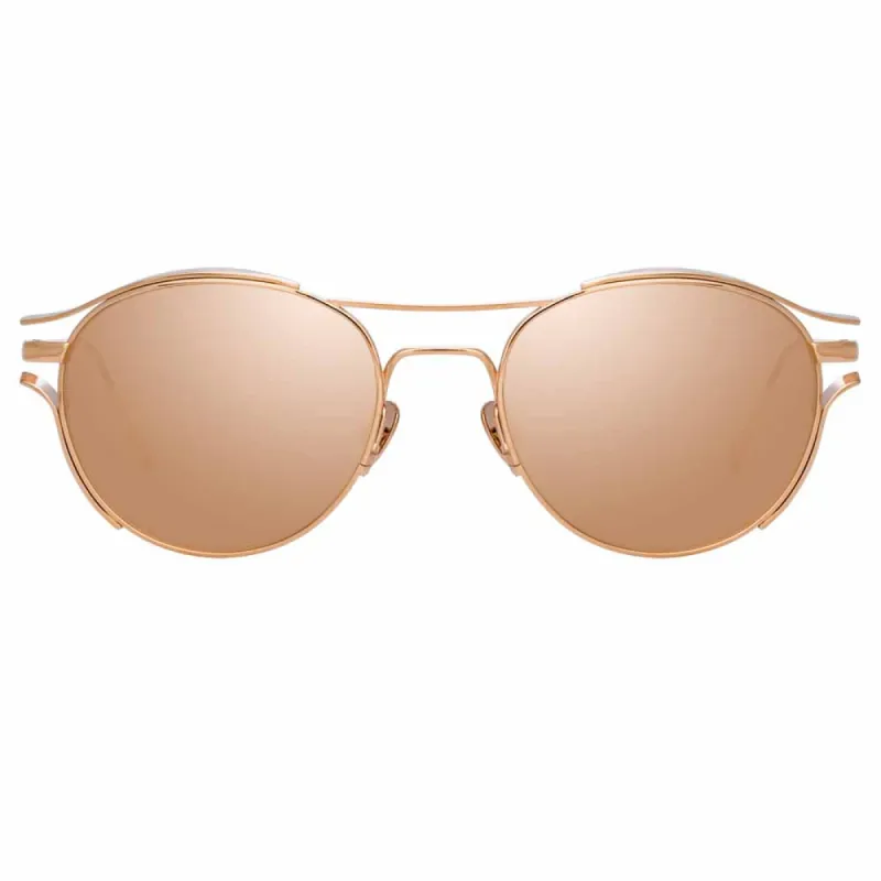 Linda Farrow Cradle C3 Oval Sunglasses sold by Linda Farrow