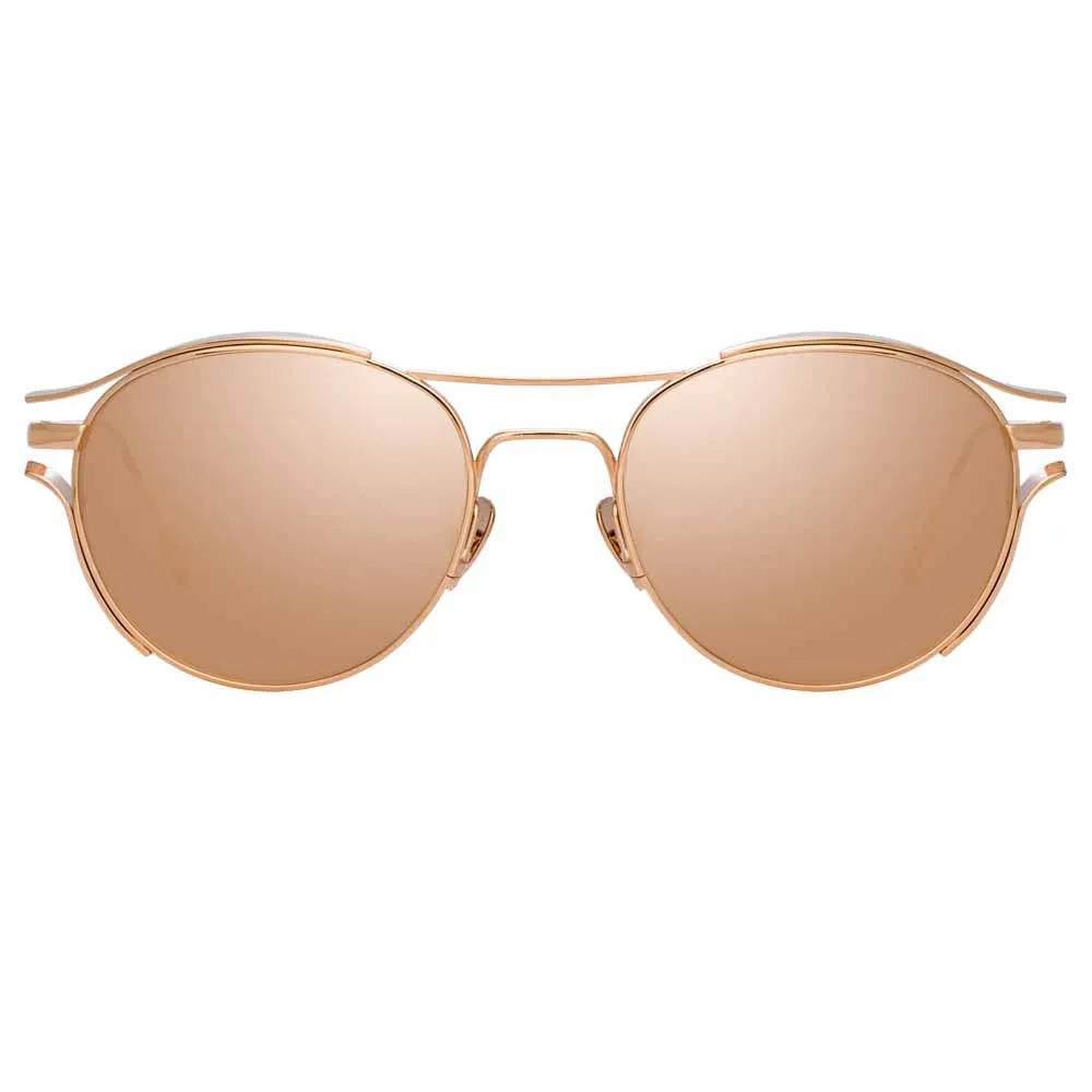Linda Farrow Cradle C3 Oval Sunglasses sold by Linda Farrow