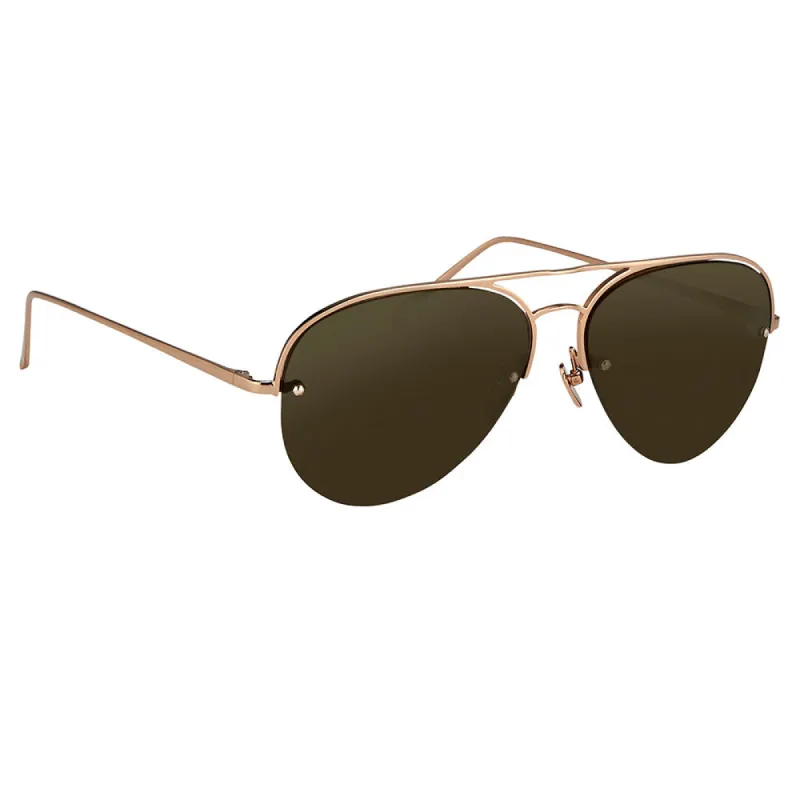 Linda Farrow 543 C6 Aviator Sunglasses sold by Linda Farrow
