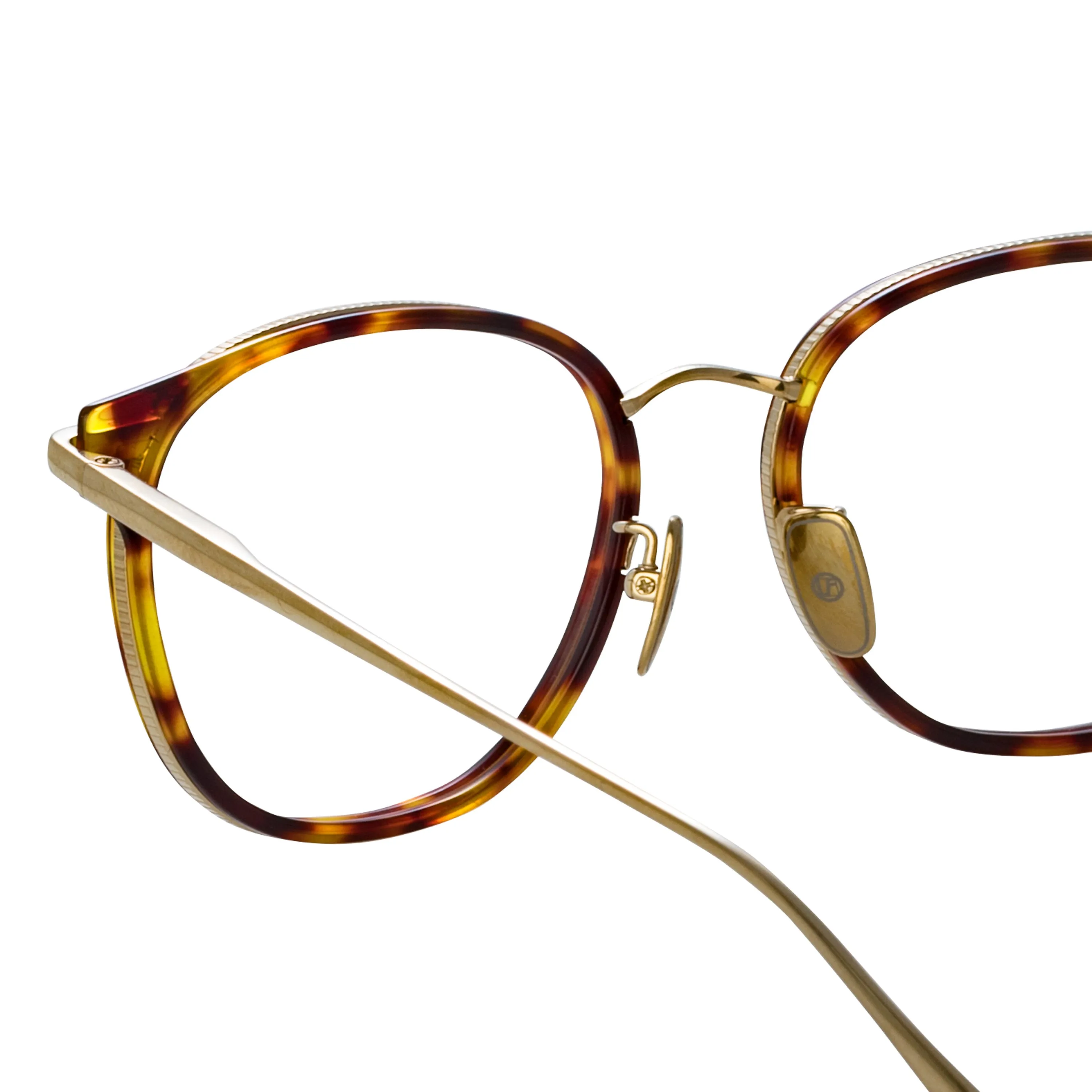 Men's Bower Optical D-Frame in Tortoiseshell sold by Linda Farrow product image thumbnail 5