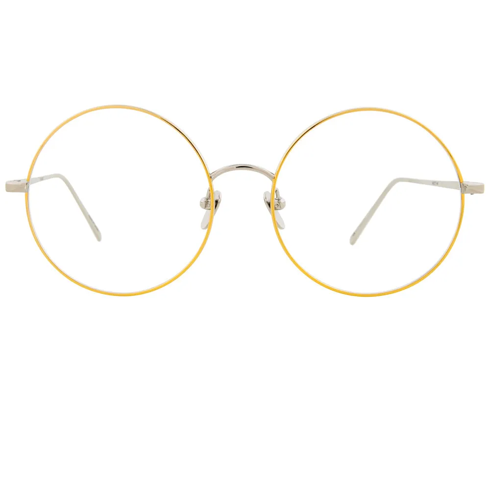 Linda Farrow 647 C8 Round Optical Frame sold by Linda Farrow