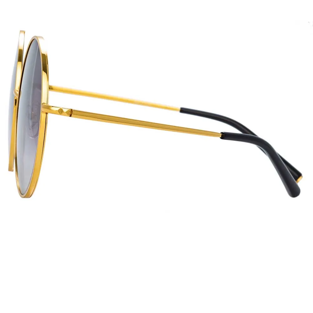 Matthew Williamson Blossom C1 Round Sunglasses sold by Linda Farrow product image thumbnail 3