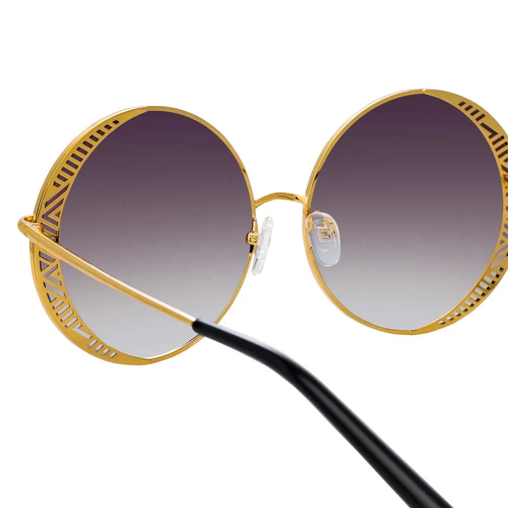 Matthew Williamson Blossom C1 Round Sunglasses sold by Linda Farrow product image thumbnail 4