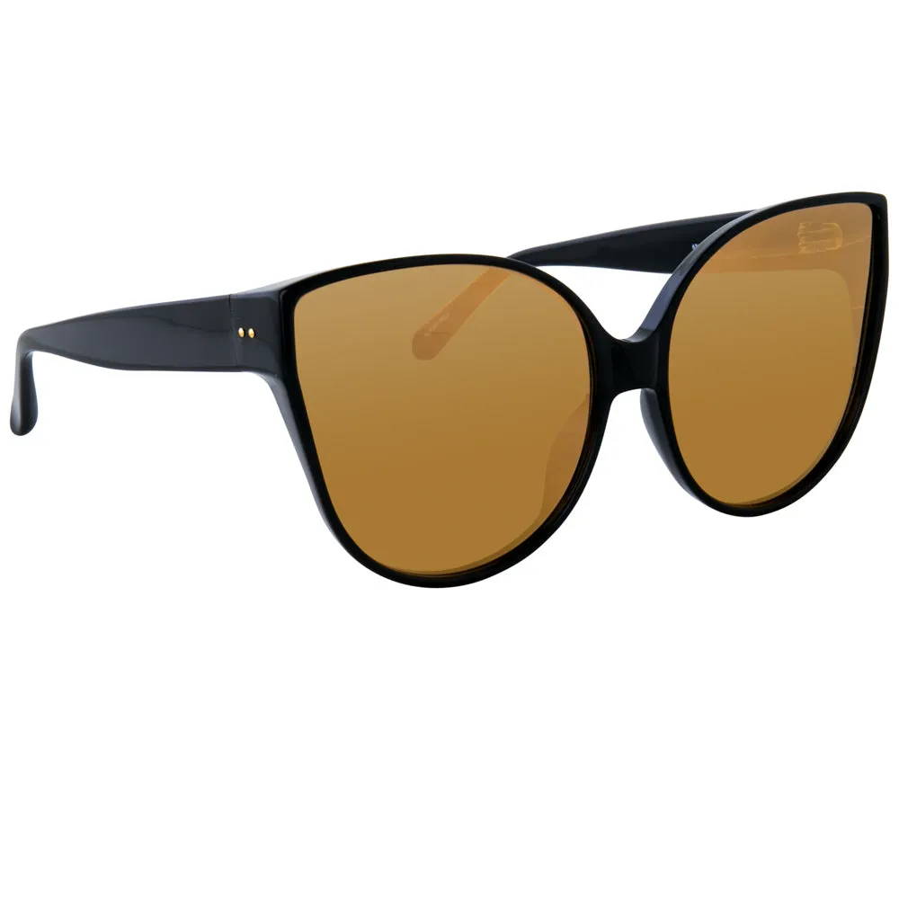 Linda Farrow 656 C2 Cat Eye Sunglasses sold by Linda Farrow product image thumbnail 2