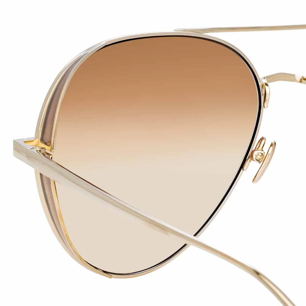 Linda Farrow Ace C5 Aviator Sunglasses sold by Linda Farrow product image thumbnail 4