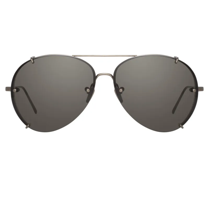 Linda Farrow Peggy C4 Aviator Sunglasses sold by Linda Farrow