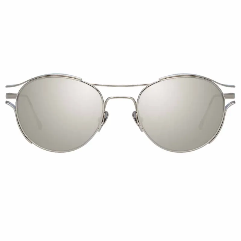 Linda Farrow Cradle C2 Oval Sunglasses sold by Linda Farrow