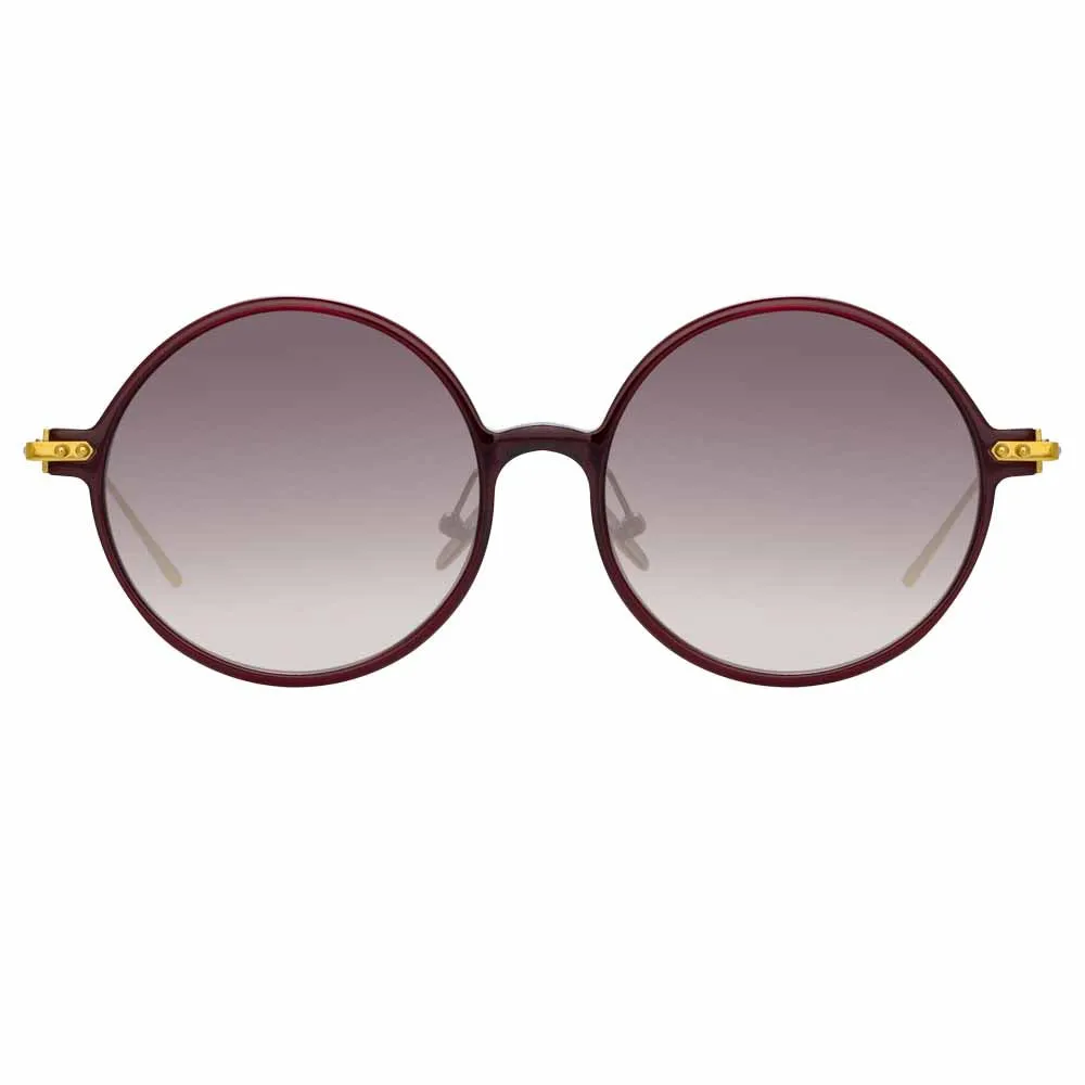 Linda Farrow Linear Savoye C11 Round Sunglasses sold by Linda Farrow