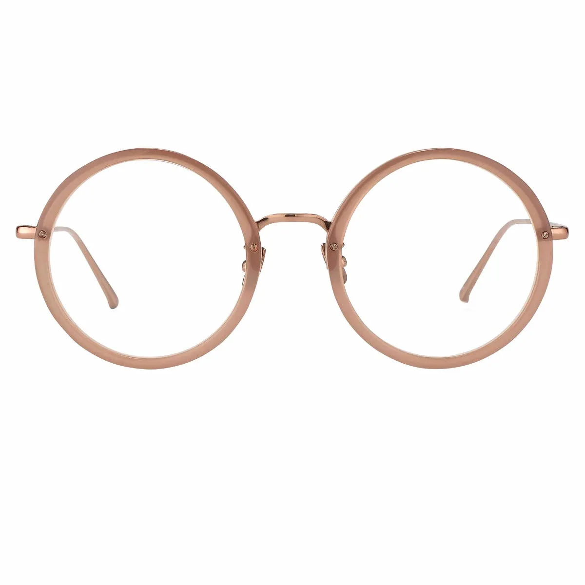 Linda Farrow Tracy C16 Round Optical Frame sold by Linda Farrow product image thumbnail 2