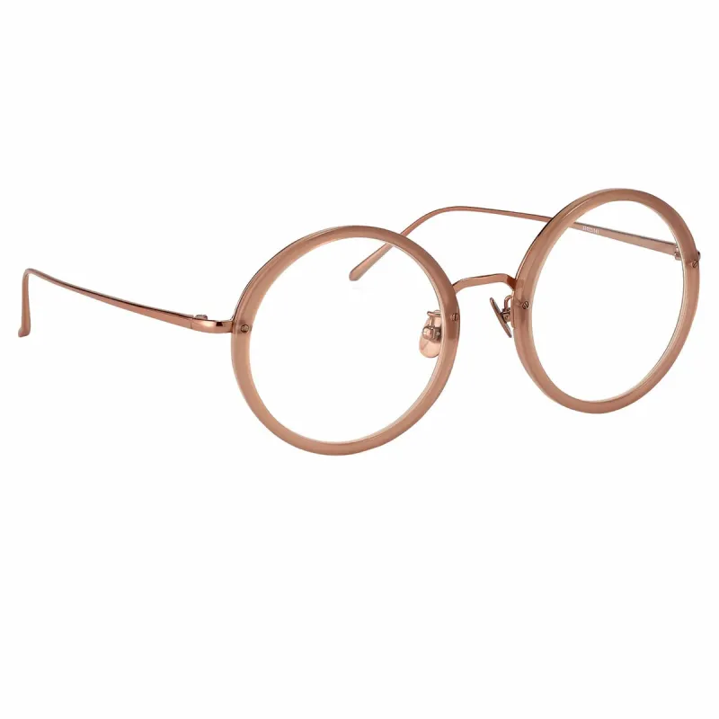 Linda Farrow Tracy C16 Round Optical Frame sold by Linda Farrow