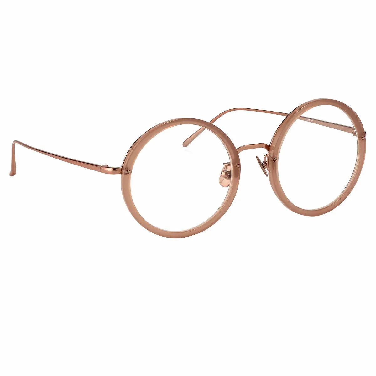 Linda Farrow Tracy C16 Round Optical Frame sold by Linda Farrow