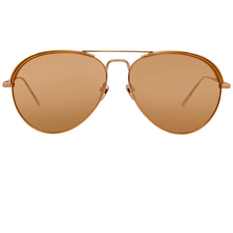 Linda Farrow 594 C3 Aviator Sunglasses sold by Linda Farrow
