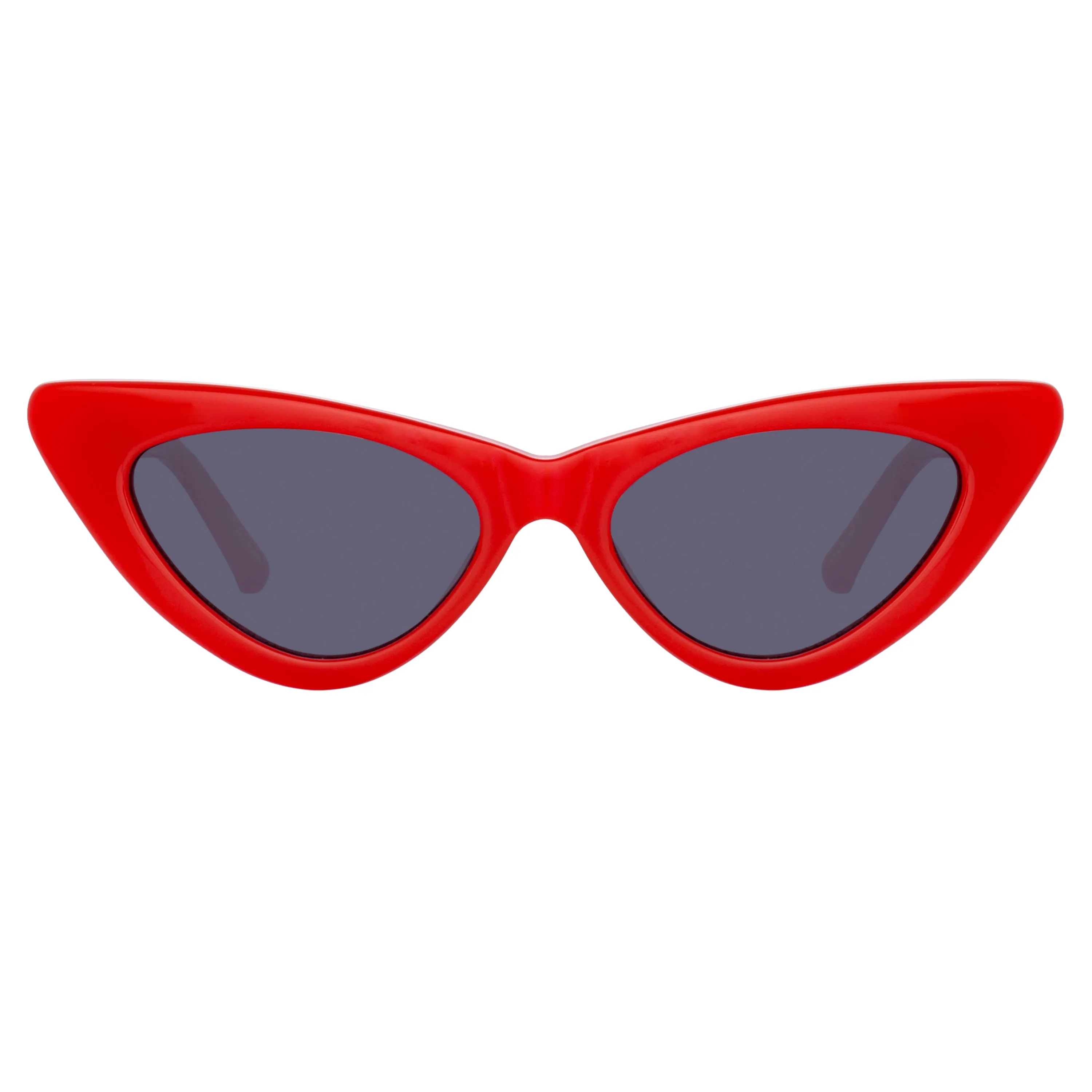 The Attico Dora D-Frame Sunglasses in Red sold by Linda Farrow product image thumbnail 2
