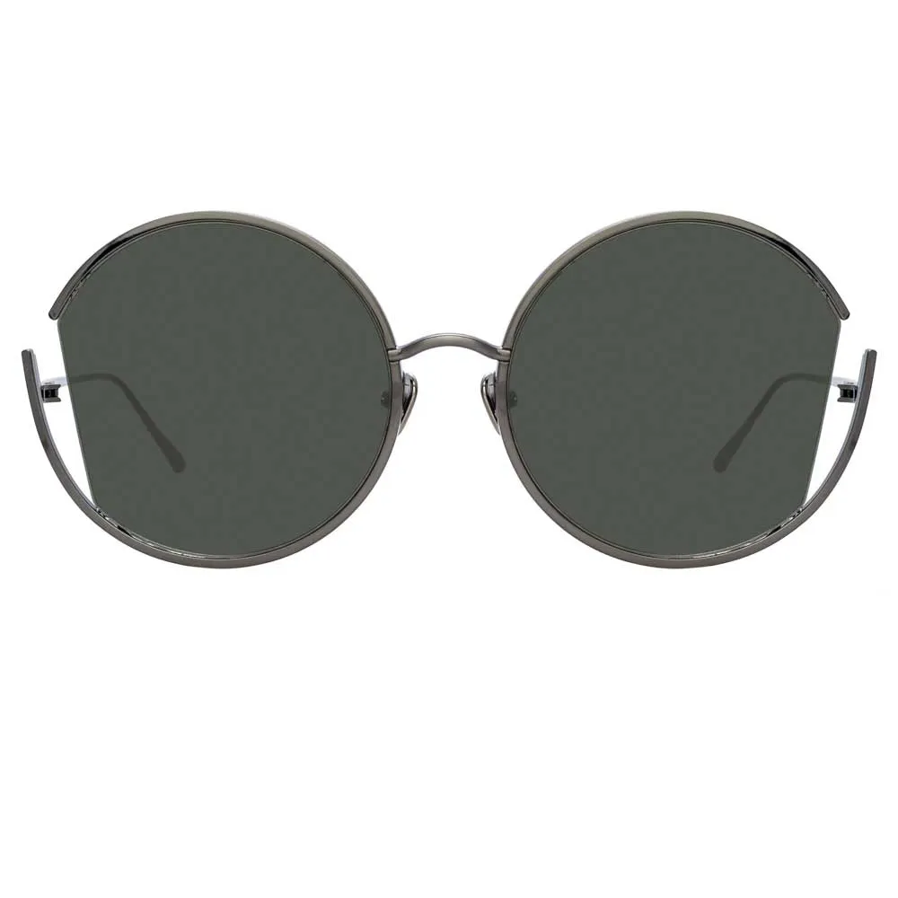 Linda Farrow Quarry C7 Round Sunglasses sold by Linda Farrow