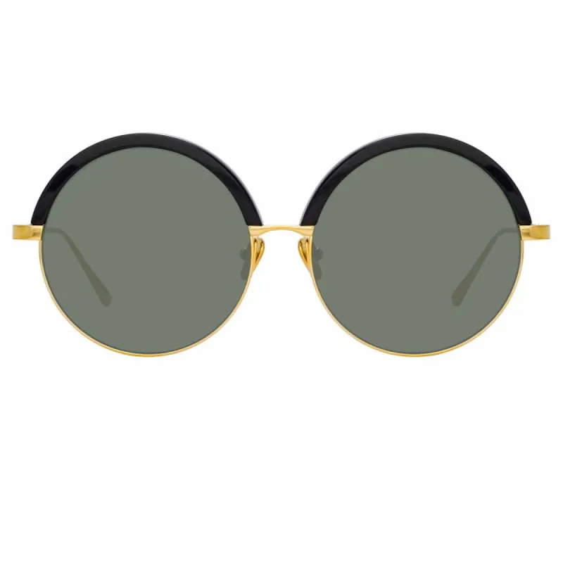 Linda Farrow Annie C1 Round Sunglasses sold by Linda Farrow