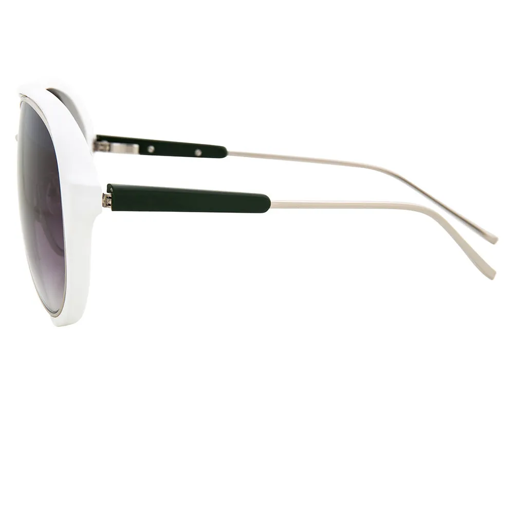 Sacai 3 C3 Aviator Sunglasses sold by Linda Farrow product image thumbnail 4