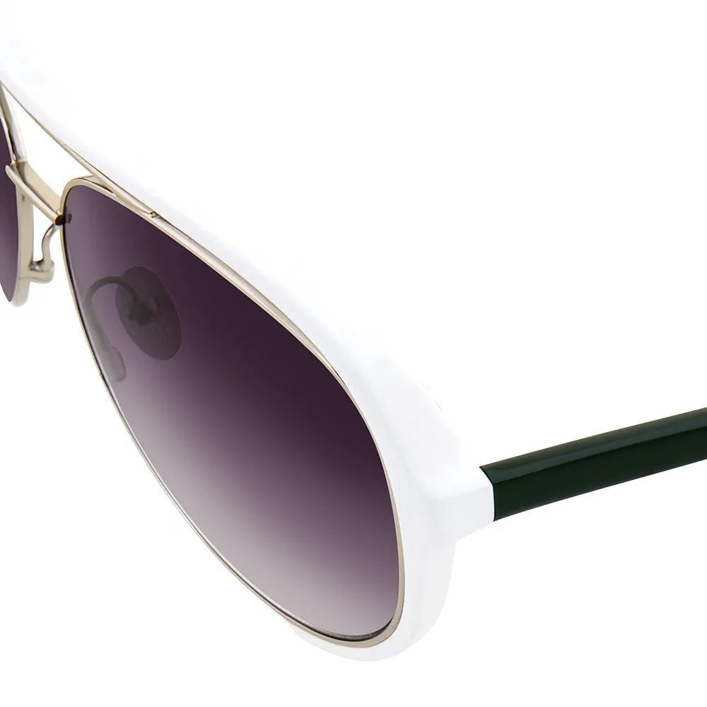 Sacai 3 C3 Aviator Sunglasses sold by Linda Farrow product image thumbnail 5