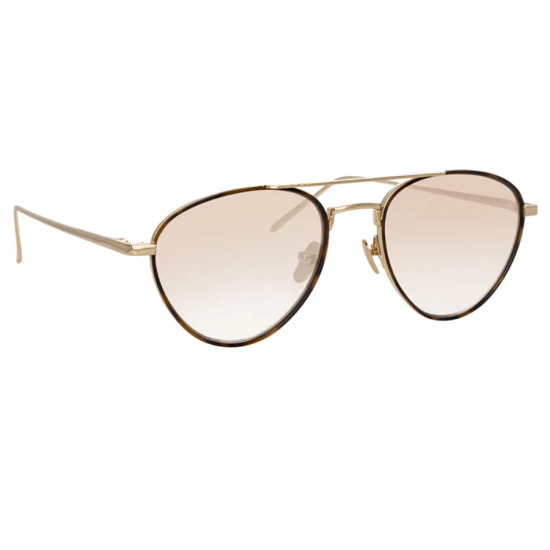 Linda Farrow Haye C10 Aviator Sunglasses sold by Linda Farrow