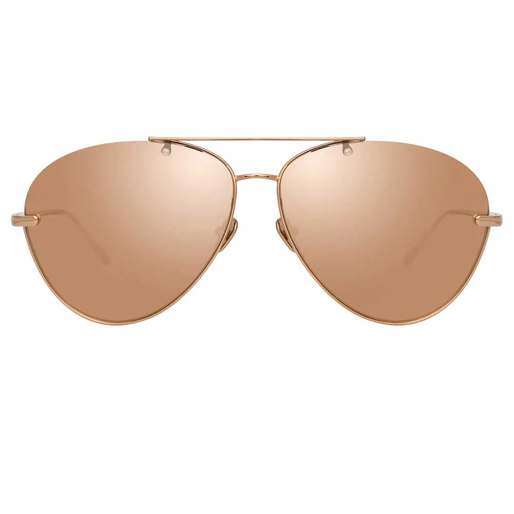 Linda Farrow Pine C3 Aviator Sunglasses sold by Linda Farrow