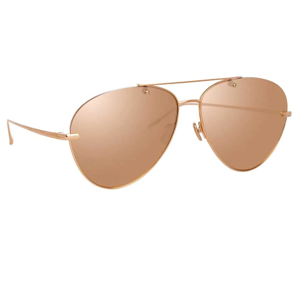 Linda Farrow Pine C3 Aviator Sunglasses sold by Linda Farrow product image thumbnail 2