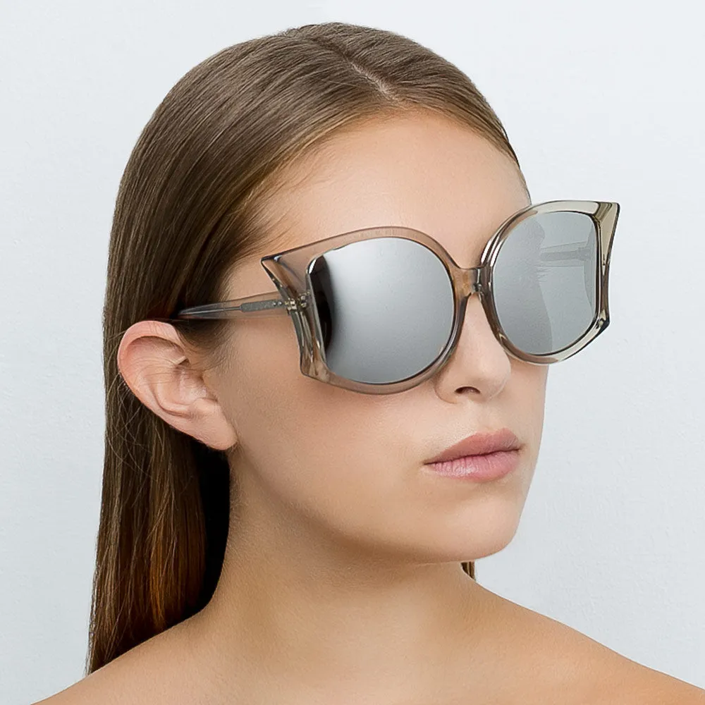 Linda Farrow Lerretta C6 Oversized Sunglasses sold by Linda Farrow product image thumbnail 5