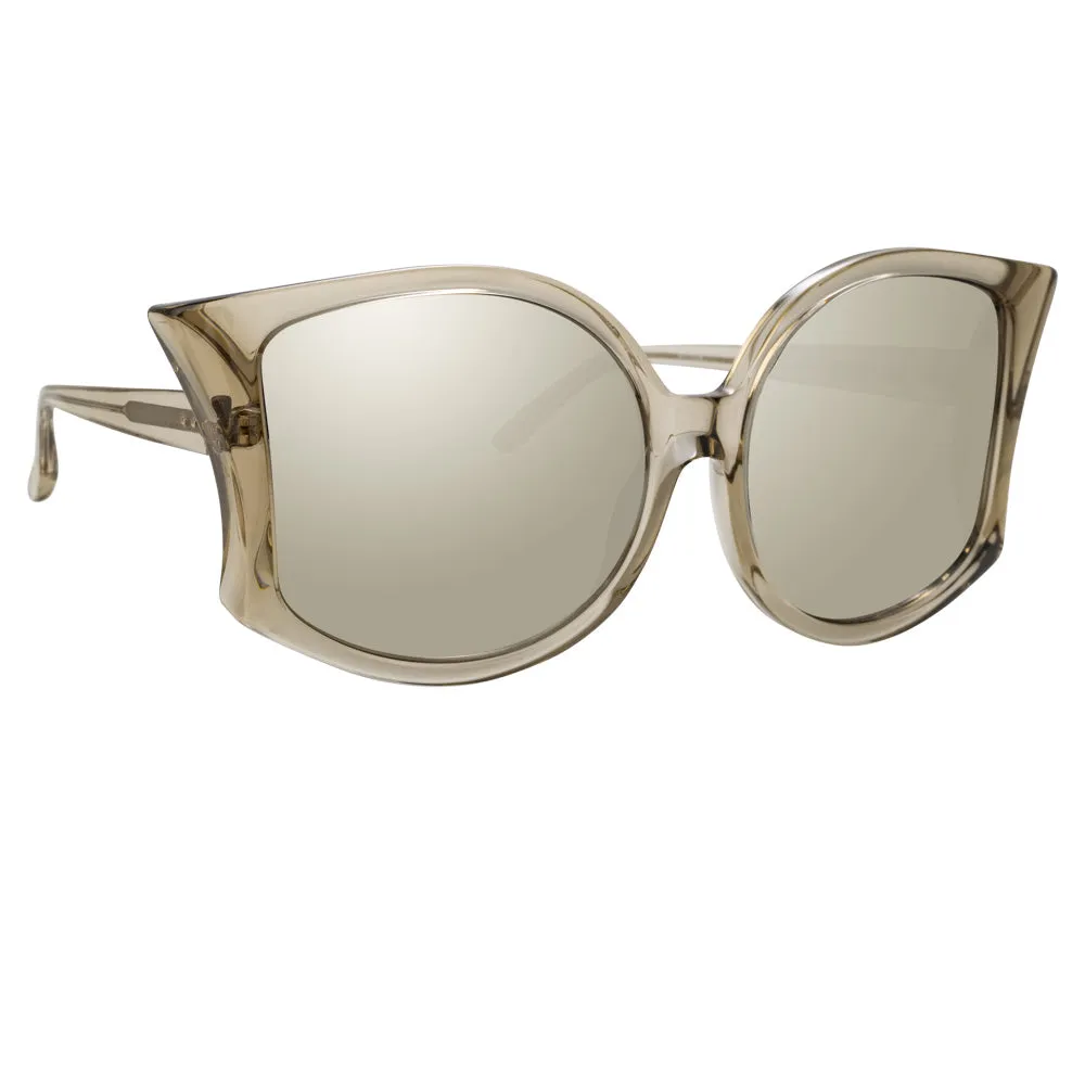 Linda Farrow Lerretta C6 Oversized Sunglasses sold by Linda Farrow product image thumbnail 2