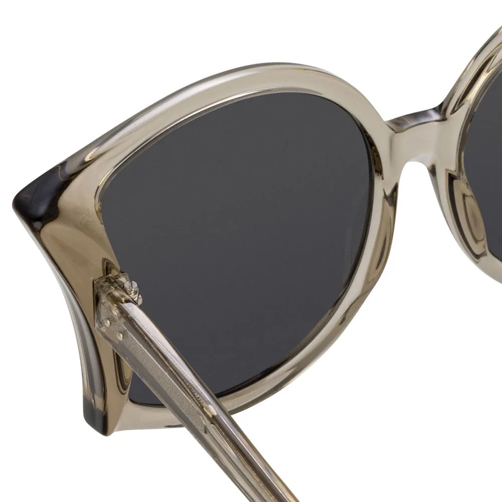 Linda Farrow Lerretta C6 Oversized Sunglasses sold by Linda Farrow product image thumbnail 4