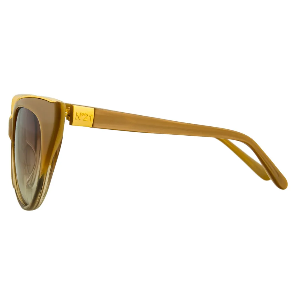 N°21 S9 C5 Cat Eye Sunglasses sold by Linda Farrow product image thumbnail 3