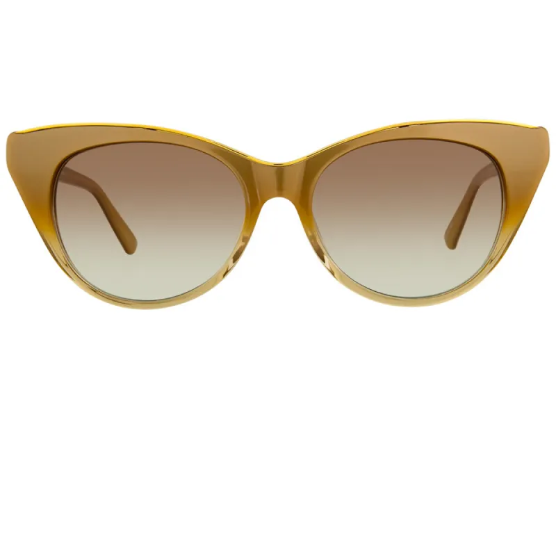 N°21 S9 C5 Cat Eye Sunglasses sold by Linda Farrow