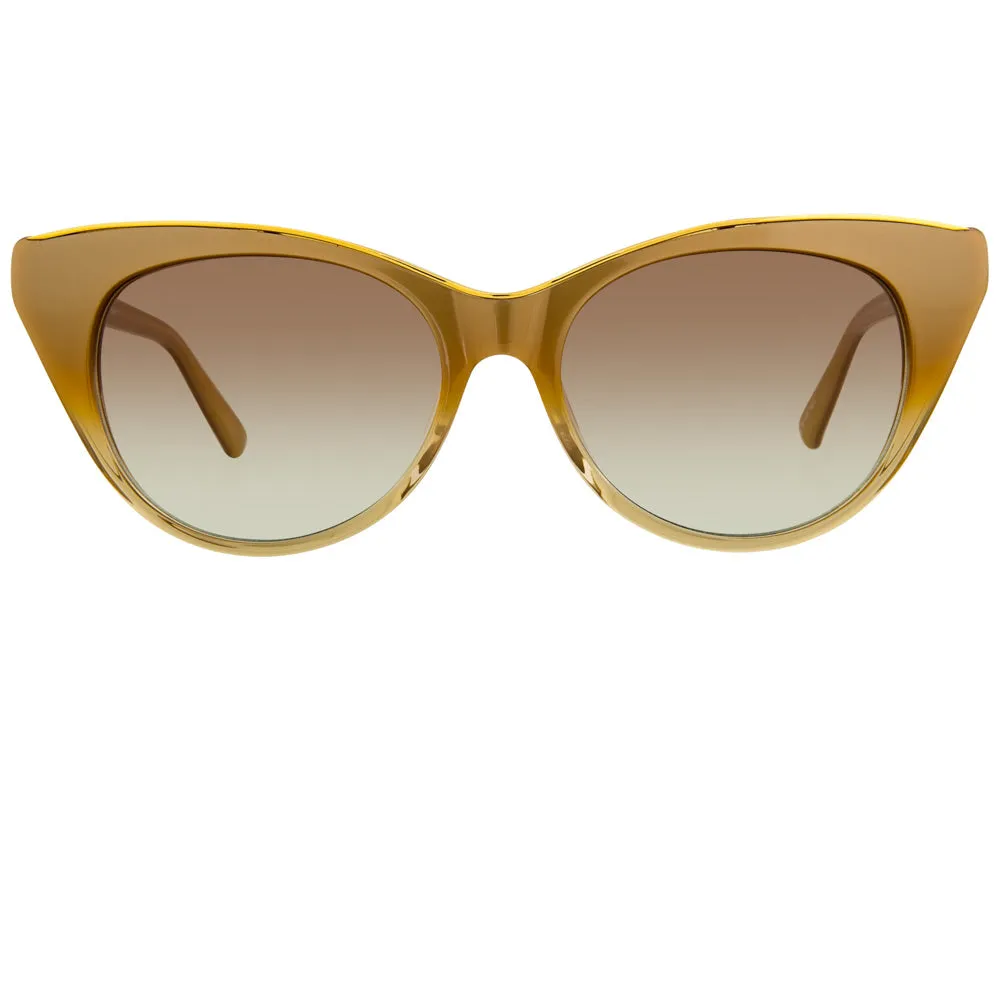 N°21 S9 C5 Cat Eye Sunglasses sold by Linda Farrow