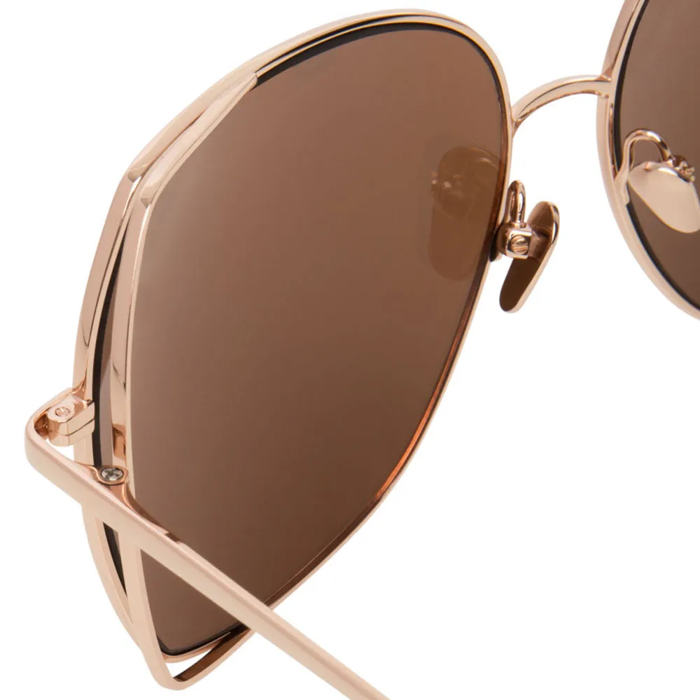 Linda Farrow 590 C3 Oversized Sunglasses sold by Linda Farrow product image thumbnail 4