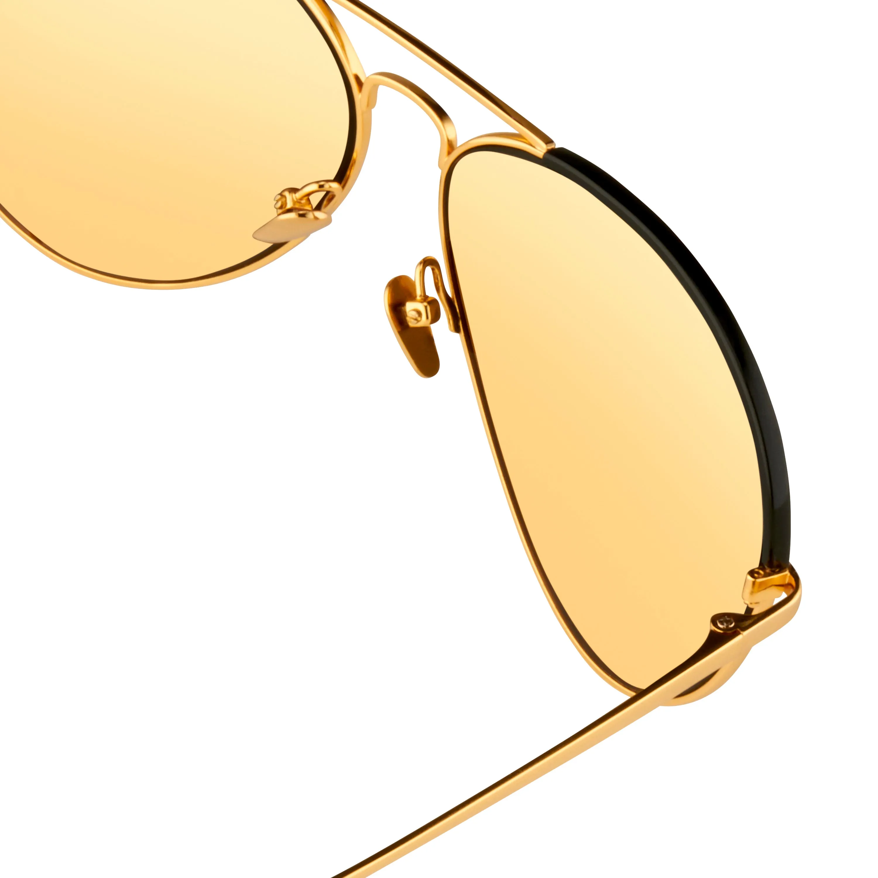Linda Farrow 472 C1 Aviator Sunglasses sold by Linda Farrow product image thumbnail 4