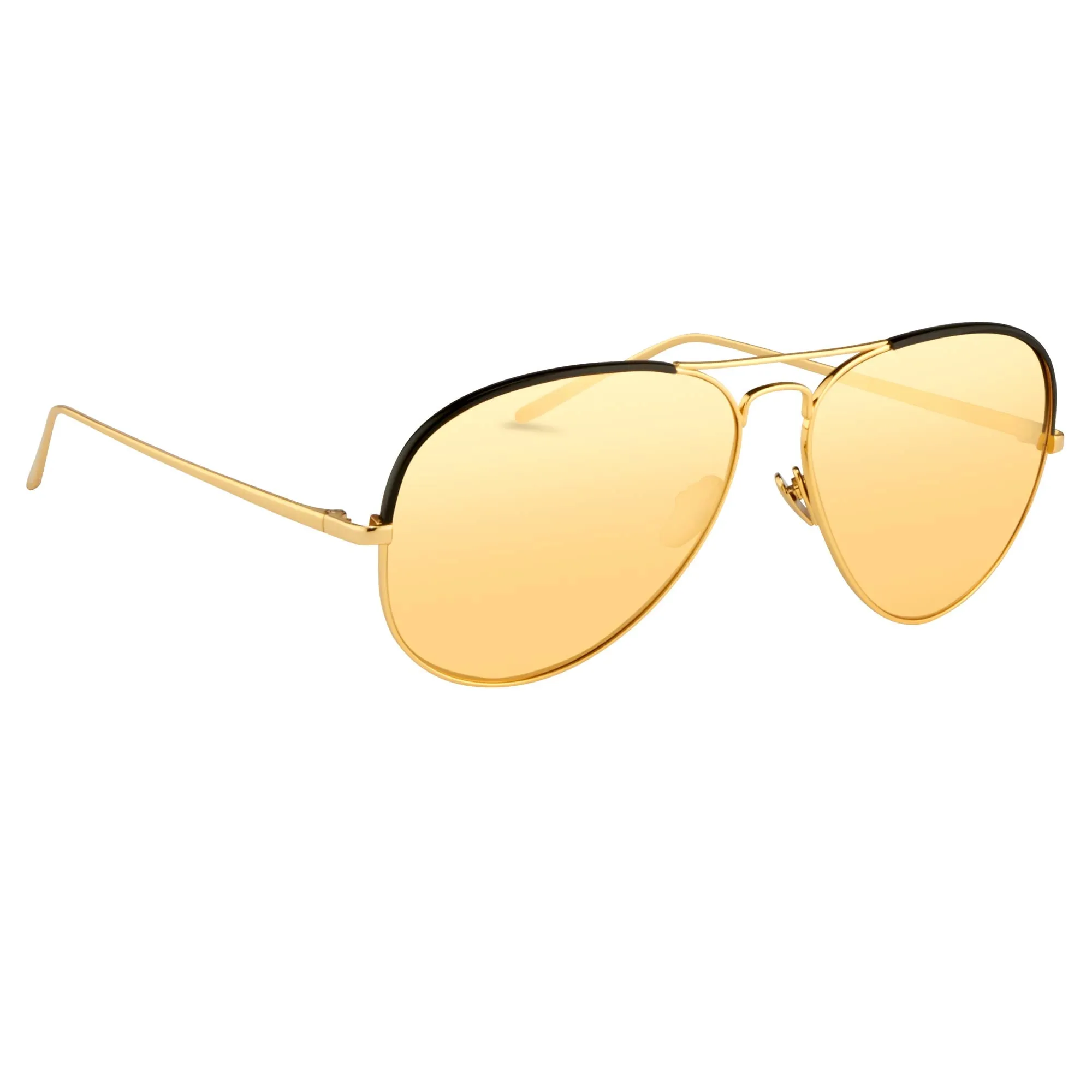 Linda Farrow 472 C1 Aviator Sunglasses sold by Linda Farrow product image thumbnail 2