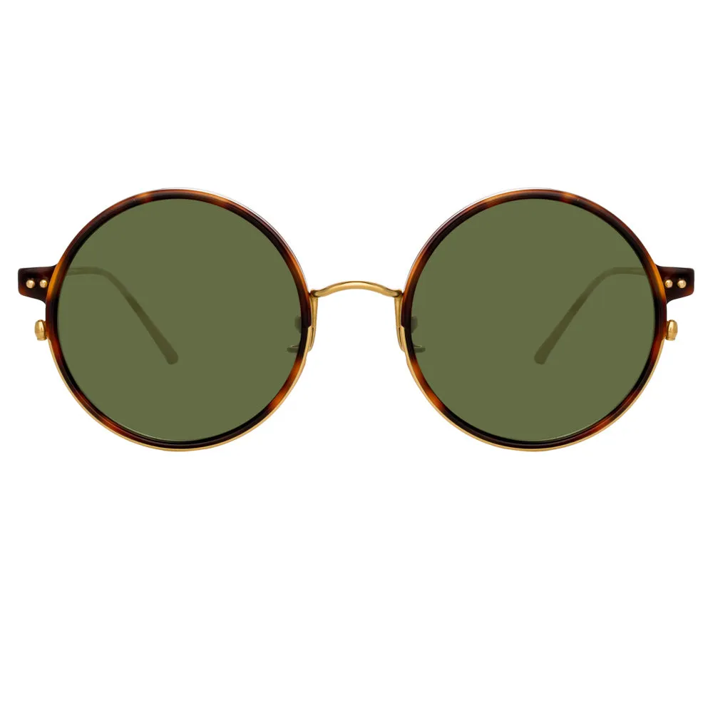Linda Farrow Lara C2 Round Sunglasses sold by Linda Farrow