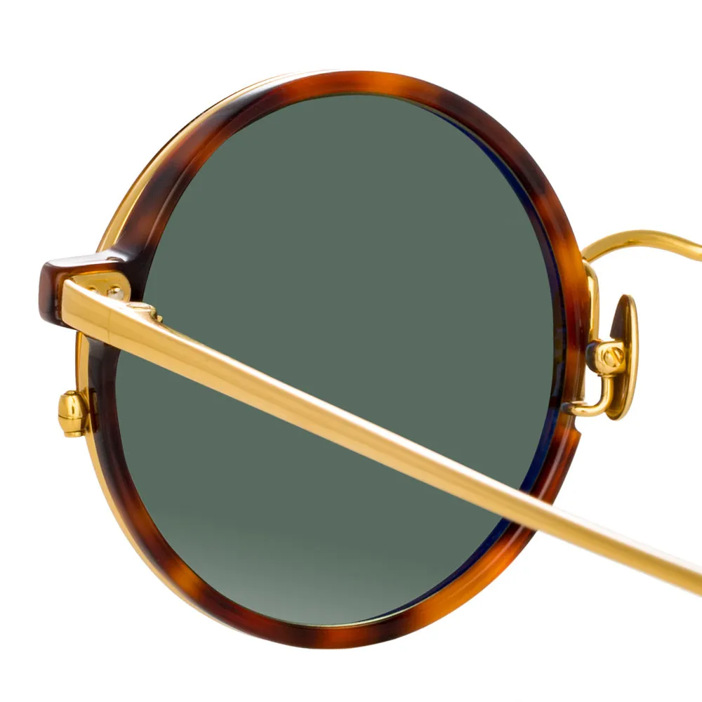 Linda Farrow Lara C2 Round Sunglasses sold by Linda Farrow product image thumbnail 4