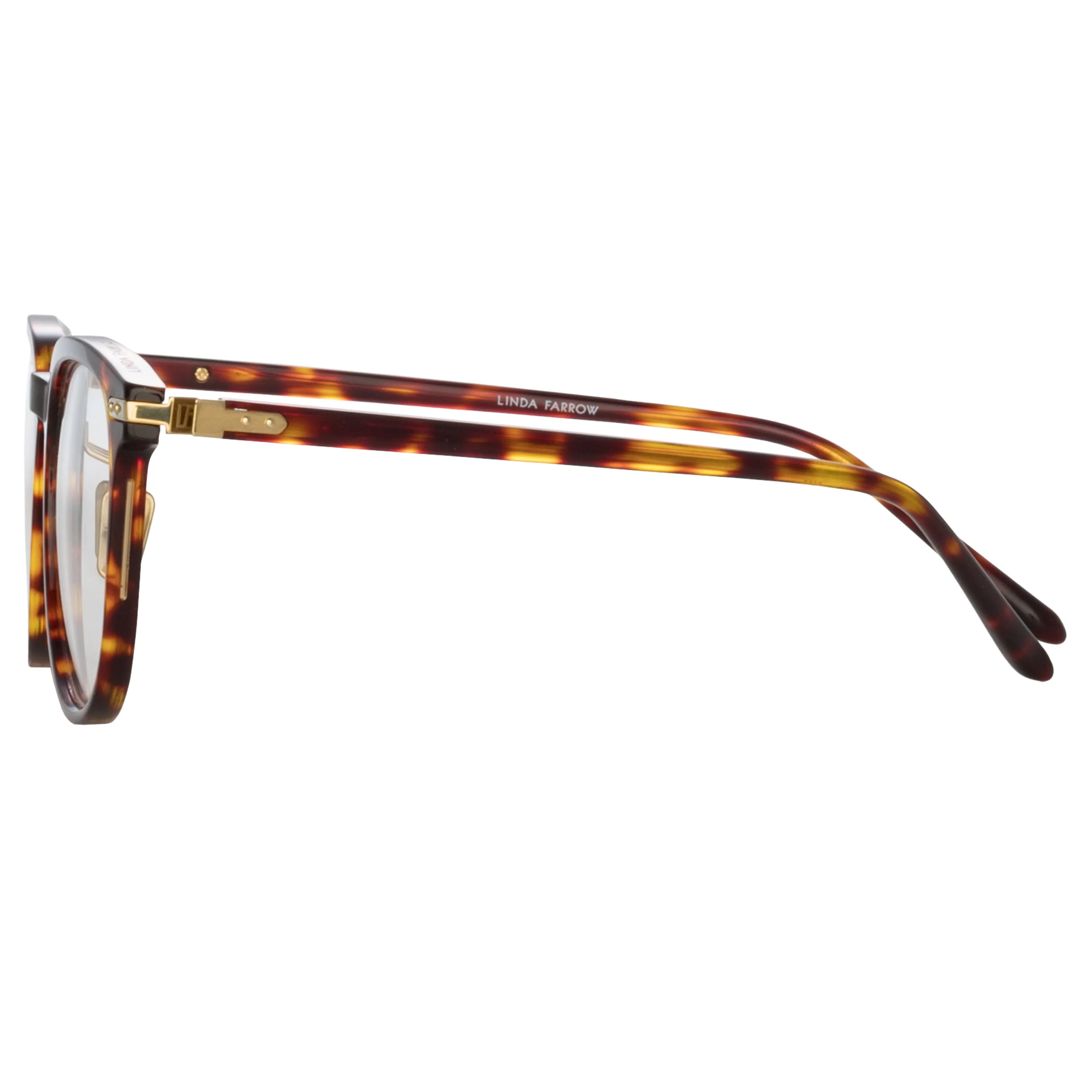 Sullivan Optical D-Frame in Tortoiseshell (Asian Fit) sold by Linda Farrow product image thumbnail 4