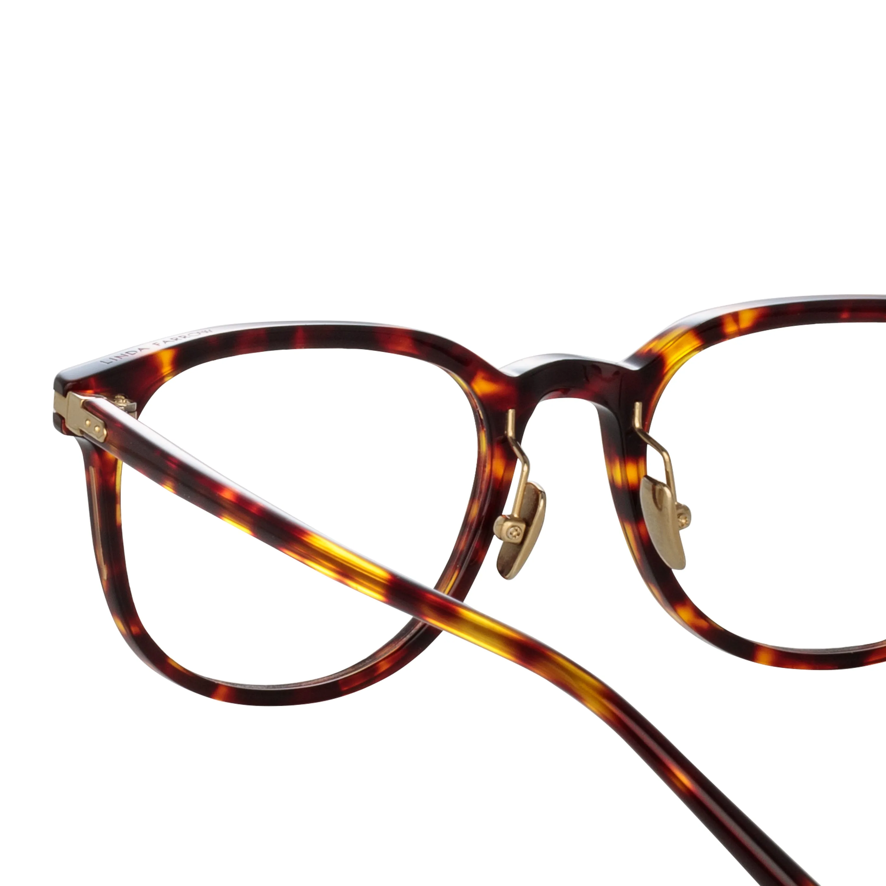 Sullivan Optical D-Frame in Tortoiseshell (Asian Fit) sold by Linda Farrow product image thumbnail 5