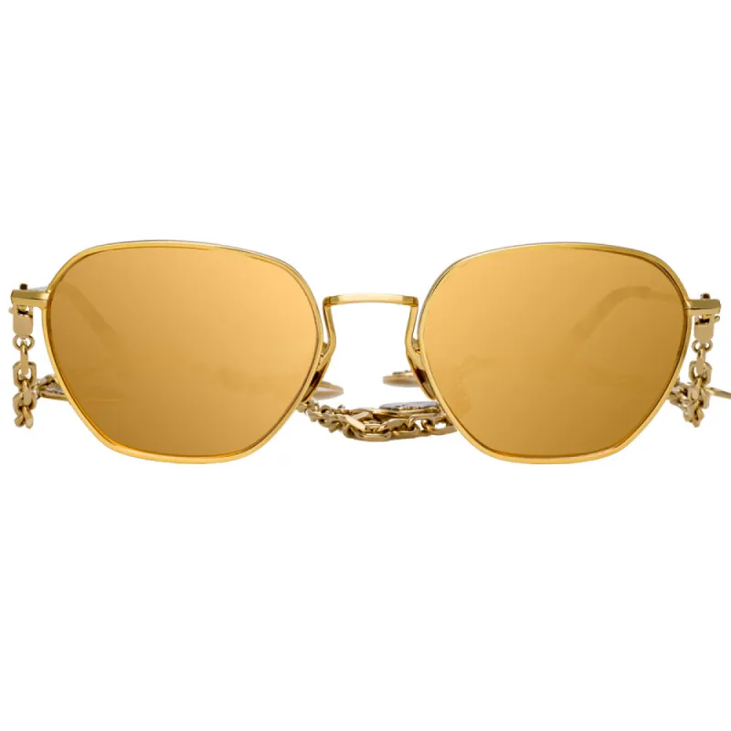 Alessandra Rich 1 C6 Rectangular Sunglasses sold by Linda Farrow
