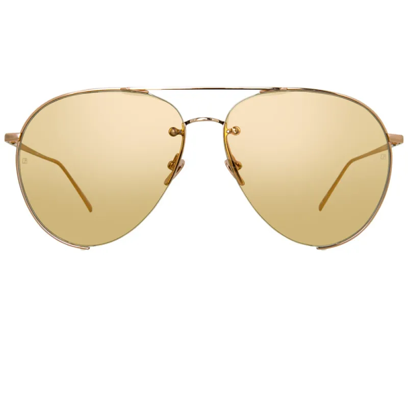 Linda Farrow 624 C7 Aviator Sunglasses sold by Linda Farrow