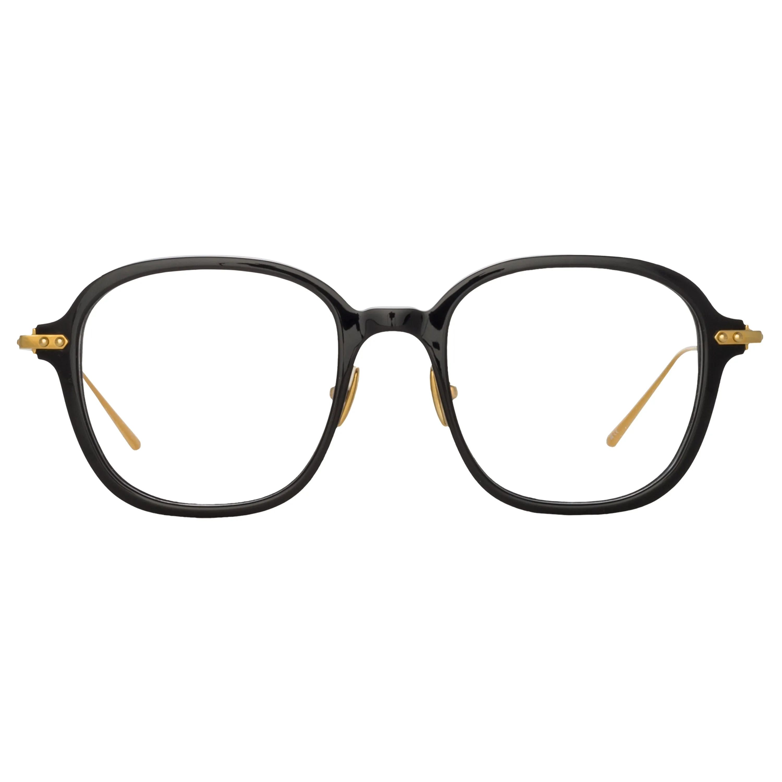 Lane Square Optical Frame in Black (Asian Fit) sold by Linda Farrow product image thumbnail 2