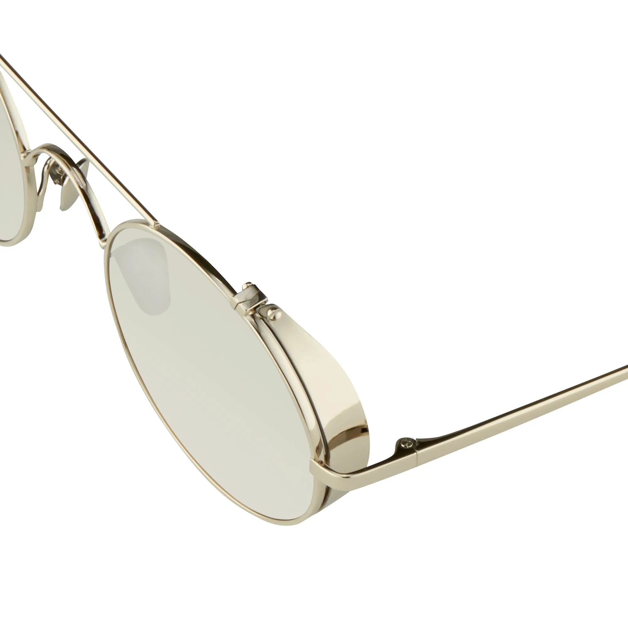 Linda Farrow 427 C2 Oval Sunglasses sold by Linda Farrow product image thumbnail 4