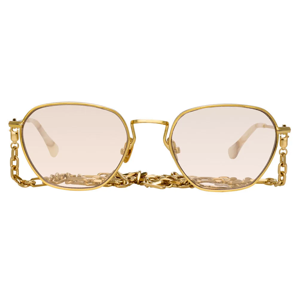 Alessandra Rich 1 C2 Rectangular Sunglasses sold by Linda Farrow product image thumbnail 3
