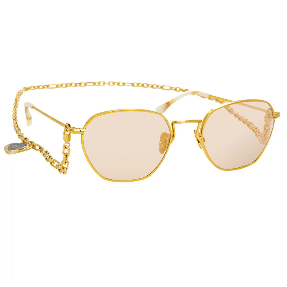 Alessandra Rich 1 C2 Rectangular Sunglasses sold by Linda Farrow product image thumbnail 2