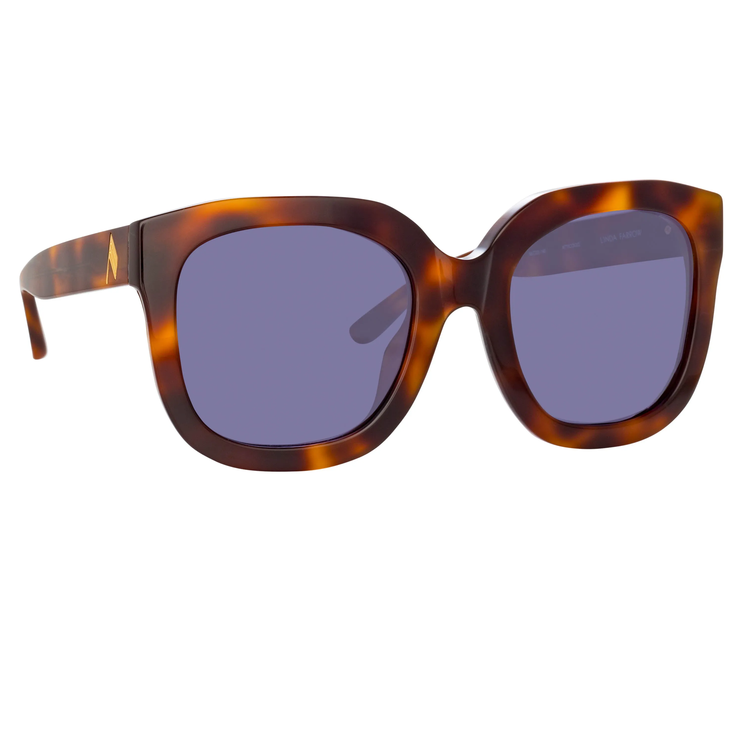 The Attico Zoe Oversized Sunglasses in Tortoiseshell sold by Linda Farrow product image thumbnail 3