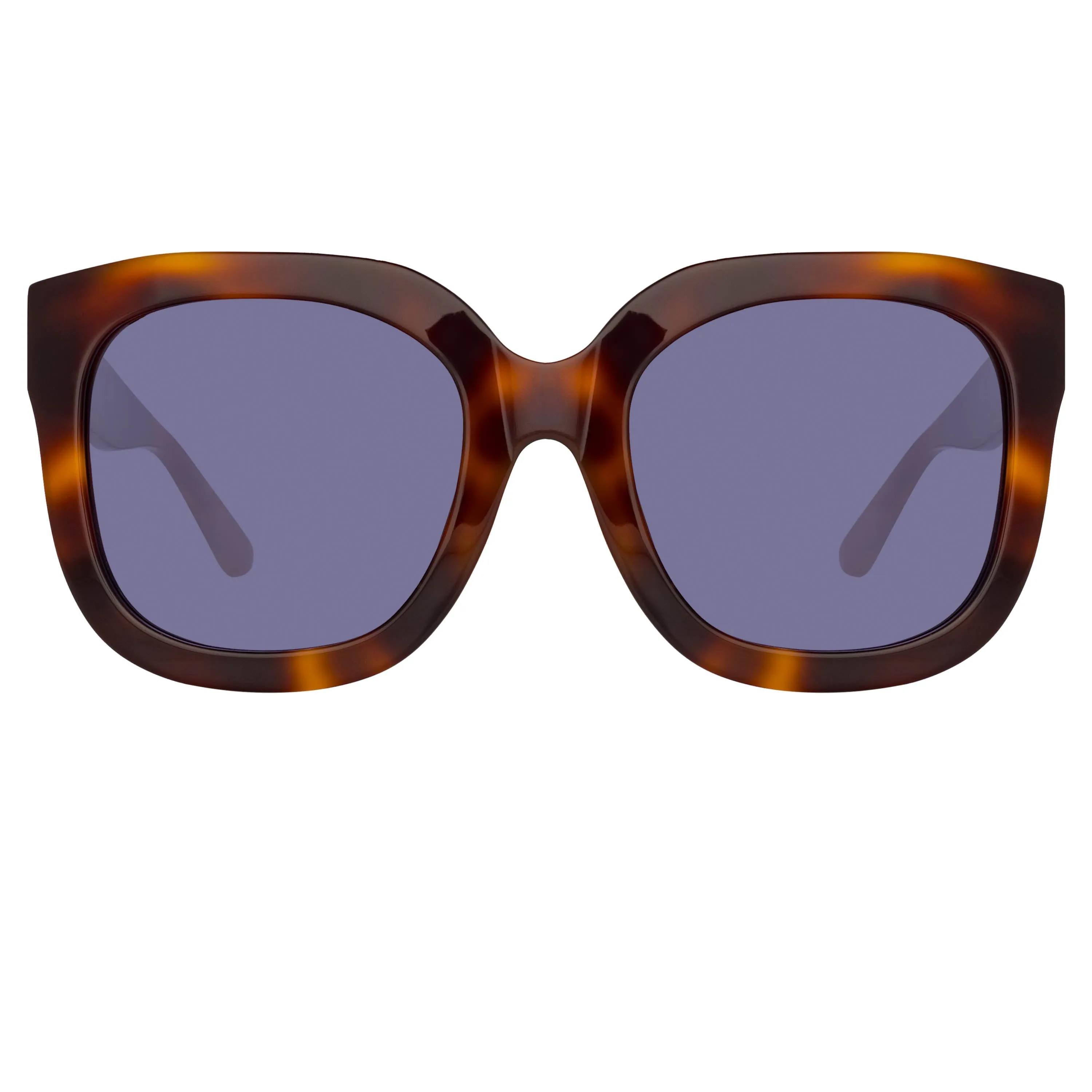 The Attico Zoe Oversized Sunglasses in Tortoiseshell sold by Linda Farrow