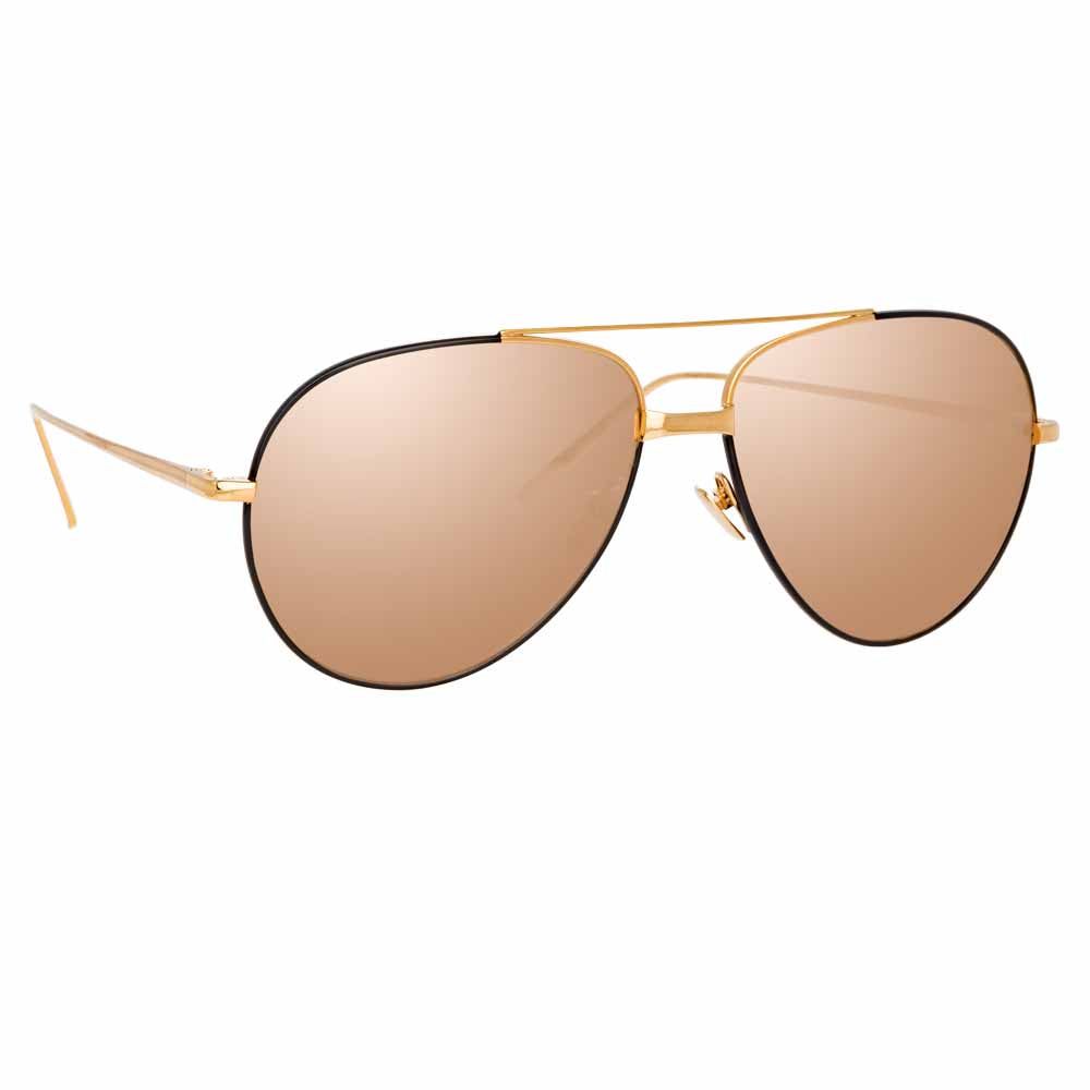 Linda Farrow Salem C17 Aviator Sunglasses sold by Linda Farrow product image thumbnail 2