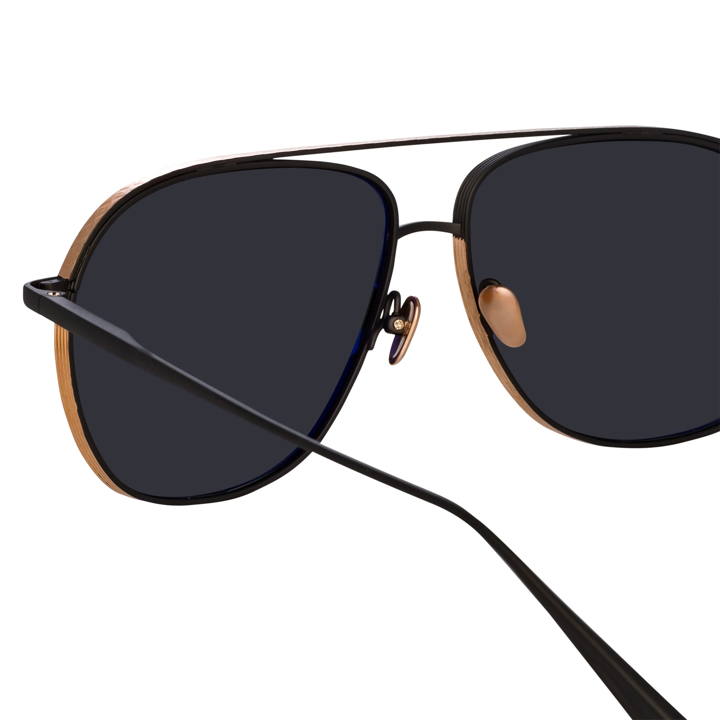 Matis Aviator Sunglasses in Black sold by Linda Farrow product image thumbnail 5