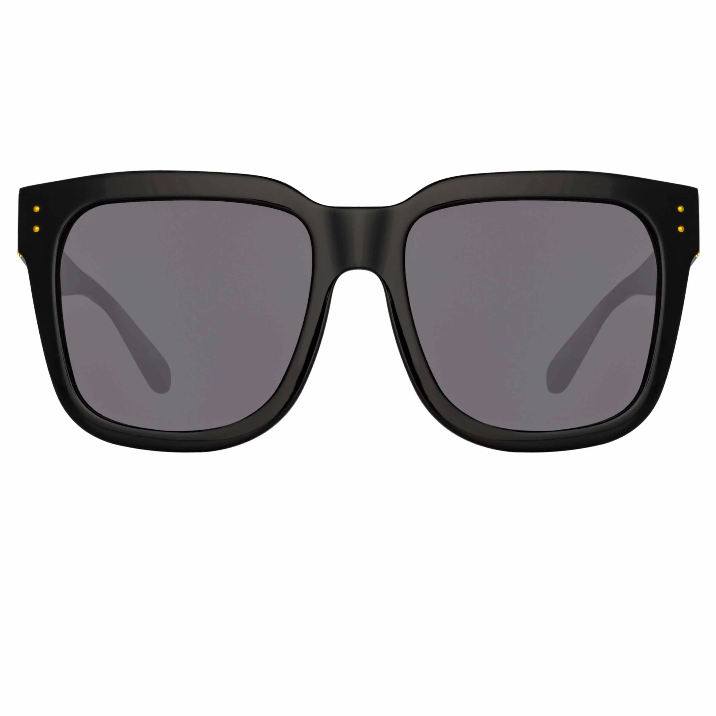 Freya Square Sunglasses in Black sold by Linda Farrow product image thumbnail 2